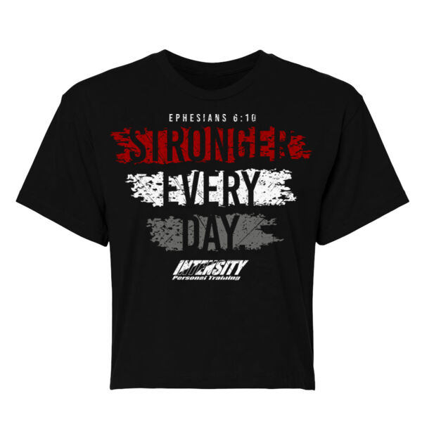 STRONGER EVERY DAY - WOMEN'S CROP T-SHIRT - $2TQYK1$ Thumbnail