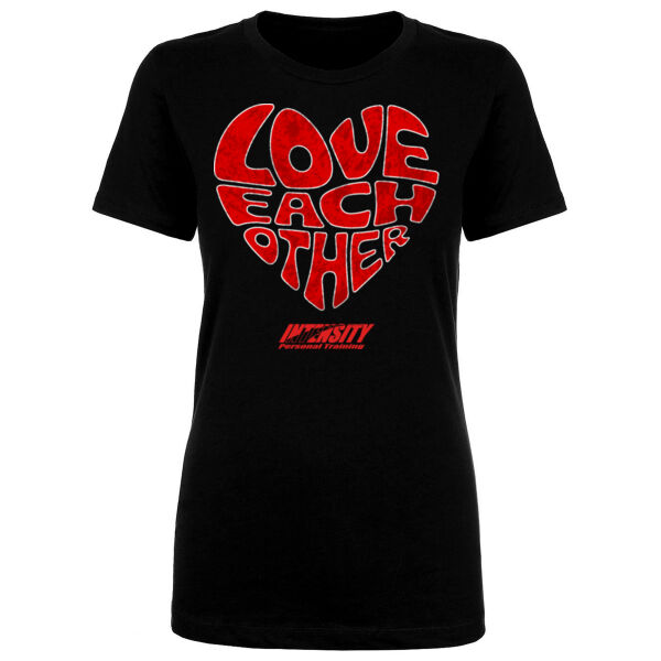 LOVE EACH OTHER - WOMEN'S FITTED T-SHIRT - $FXJHDW$ Thumbnail