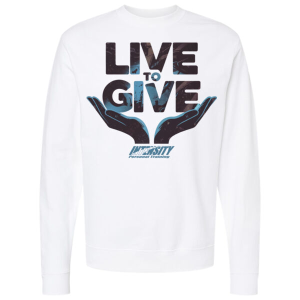 LIVE TO GIVE - CREWNECK SWEATSHIRT - $QY13JP$ Thumbnail