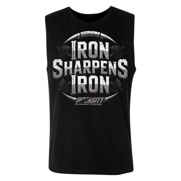 IRON SHARPENS IRON - SLEEVELESS T-SHIRT - $7S53QB$ Thumbnail